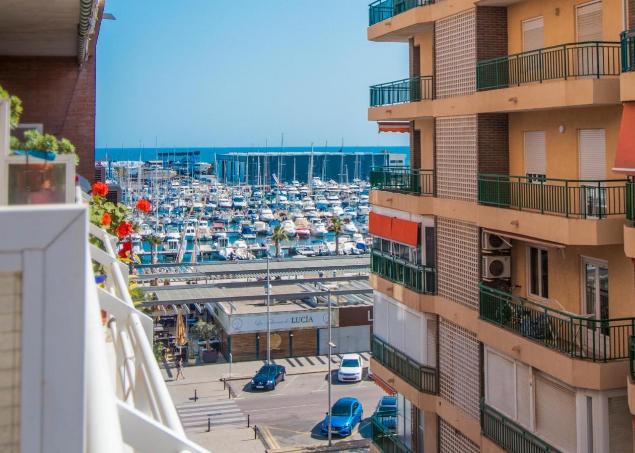 Feines Appartement Mit Hafenblick Santa Pola Kültér fotó